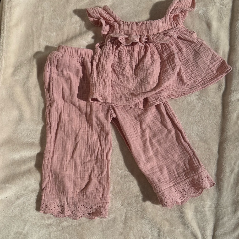 Primark Pink Kids Matching Set